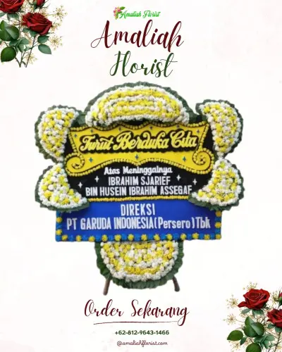 Papan Bunga Duka di Ketsoblak